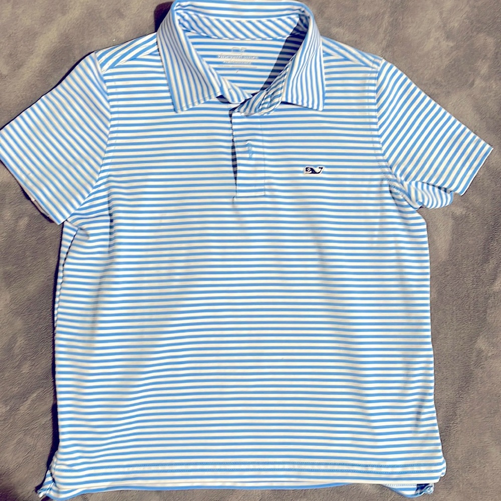 Boys Vineyard Vines Winstead Stripe Sankaty Polo